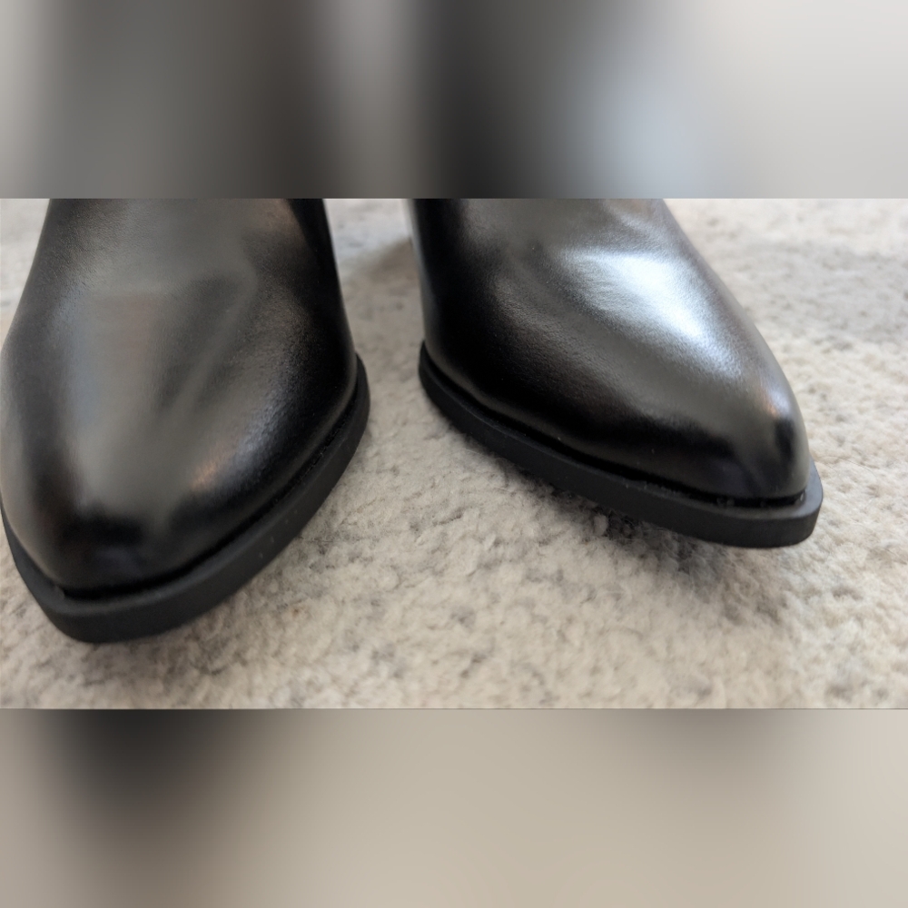 BNIB Gap Women's Black Chelsea Ankle Boots - Sleek Pointed Toe - 8 - Picture 7 of 9